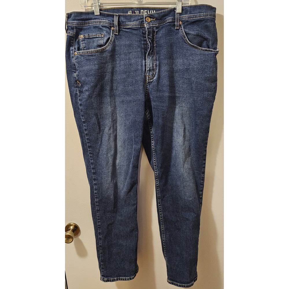 Devil Dog Sanforized Shrunk Athletic Jeans Men's Sz 40x30 (Actual 40x29.5) Blue